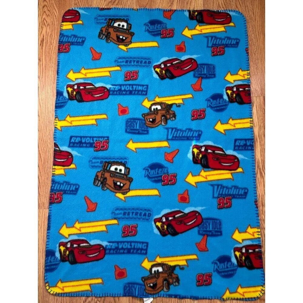 Disney cars baby toddler fleece blanket